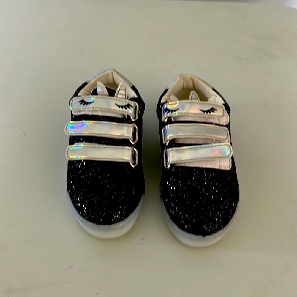 Glittery black basically New 13 Kids girls